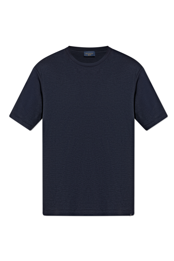 トップス \"Paul & Shark\" technical knit Paul & Shark Knitted Crew Jumper Grey - Terraces Menswear